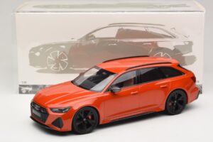 Audi RS6 C8 Avant Oranžs Metālisks Minichamps 1:18 155018012 Metāls — attēls 6 no 6