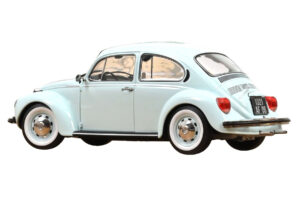 Volkswagen 1303 Pastel Blue Norev 1:18 188676 Metāls — attēls 2 no 2