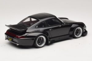 Porsche 911 993 RWB Melns GT Spirit 1:18 GT587 Sveķi — attēls 2 no 6