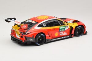 BMW M4 GT3 #31 Schubert Motorsport S. van der Linde Winner DTM Lausitzring 2022 Minichamps 1:18 113222031 Metāls — attēls 3 no 8