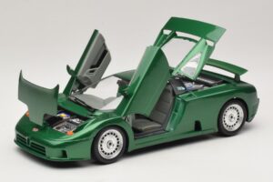 Bugatti EB110 Zaļš Metālisks Bburago 1:18 3003 Metāls — attēls 2 no 8
