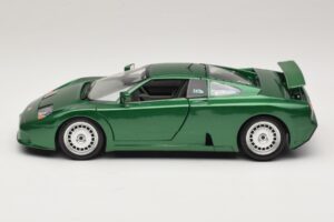 Bugatti EB110 Zaļš Metālisks Bburago 1:18 3003 Metāls — attēls 4 no 8