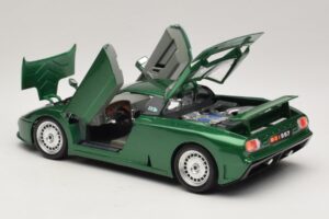 Bugatti EB110 Zaļš Metālisks Bburago 1:18 3003 Metāls — attēls 5 no 8