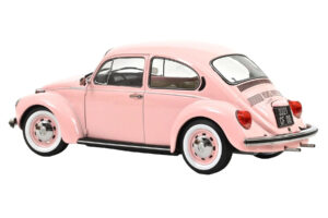 Volkswagen 1303 Pastel Pink New Baby Gift Norev 1:18 188677 Metāls — attēls 2 no 2