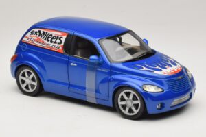 Chrysler PT Cruiser Piegāde Zils Hot Wheels 1:18 29616 Metāls — attēls 5 no 7