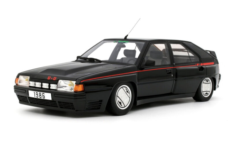 Citroen BX 4TC Client Series 200 Melns Otto 1:18 Citroen BX 4TC Client Series 200 Melns Otto 1:18 OT763 Sveķi
