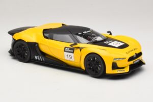 Citroen GT Dzeltens & Melns Norev 1:18 181609 Metāls — attēls 6 no 8