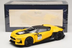 Citroen GT Dzeltens & Melns Norev 1:18 181609 Metāls — attēls 8 no 8