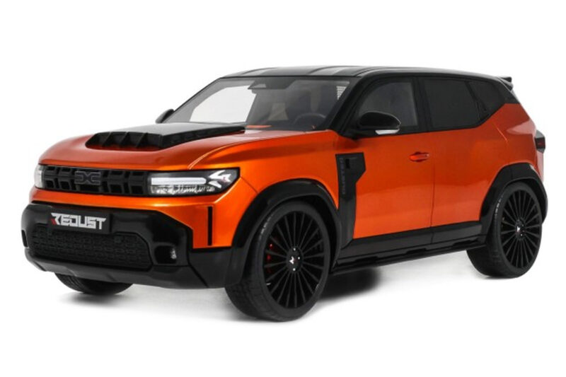 Dacia Duster Mk3 Redust Sport 4x2 Hybrid Metallic Orange Otto 1:18 Dacia Duster Mk3 Redust Sport 4x2 Hybrid Metallic Orange Otto 1:18 OT1316 Sveķi