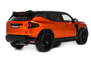 Dacia Duster Mk3 Redust Sport 4x2 Hybrid Metallic Orange Otto 1:18 OT1316 Sveķi — attēls 2 no 4