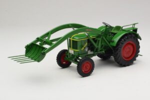 Deutz F2L 514 Traktors Priekšējais Iekrāvējs Zaļš Minichamps 1:18 109144071 Metāls
