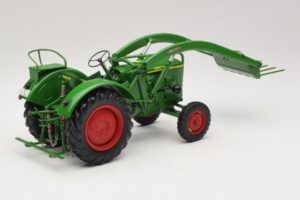 Deutz F2L 514 Traktors Priekšējais Iekrāvējs Zaļš Minichamps 1:18 109144071 Metāls — attēls 2 no 6