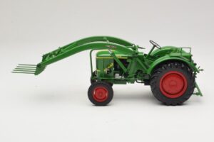 Deutz F2L 514 Traktors Priekšējais Iekrāvējs Zaļš Minichamps 1:18 109144071 Metāls — attēls 3 no 6