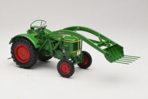 Deutz F2L 514 Traktors Priekšējais Iekrāvējs Zaļš Minichamps 1:18 109144071 Metāls — attēls 4 no 6