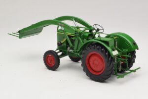 Deutz F2L 514 Traktors Priekšējais Iekrāvējs Zaļš Minichamps 1:18 109144071 Metāls — attēls 5 no 6