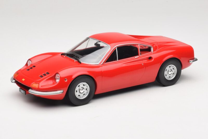 Ferrari Dino 246 GT Sarkans MCG 1:18 MCG18359 Metāls