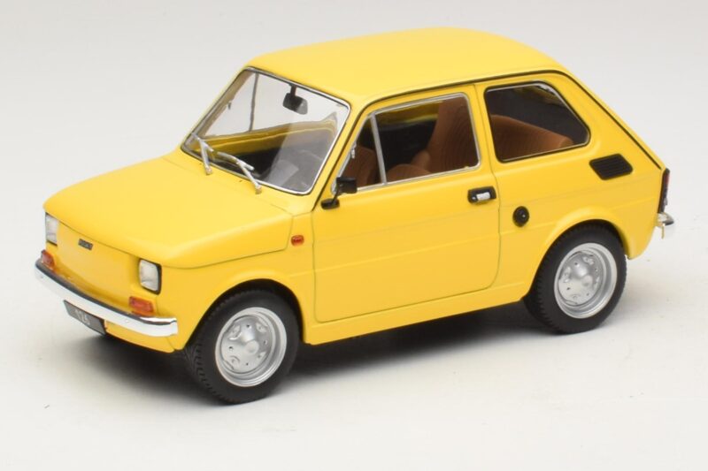 Fiat 126 Dzeltens MCG 1:18 Fiat 126 Dzeltens MCG 1:18 MCG18667 Metāls