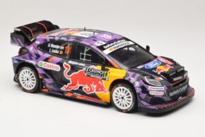 Ford Puma Rally1 #13 G. Munster / L. Louka Rally Monte Carlo 2025 IXO 1:18 18RMC231B Metāls — attēls 4 no 6