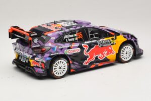 Ford Puma Rally1 #55 J. McErlean / E. Treacy Rally Monte Carlo 2025 IXO 1:18 18RMC231A Metāls — attēls 2 no 6