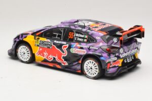 Ford Puma Rally1 #55 J. McErlean / E. Treacy Rally Monte Carlo 2025 IXO 1:18 18RMC231A Metāls — attēls 5 no 6
