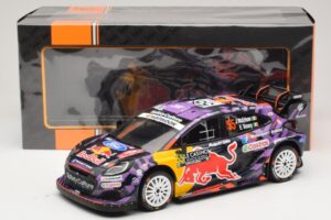 Ford Puma Rally1 #55 J. McErlean / E. Treacy Rally Monte Carlo 2025 IXO 1:18 18RMC231A Metāls — attēls 6 no 6