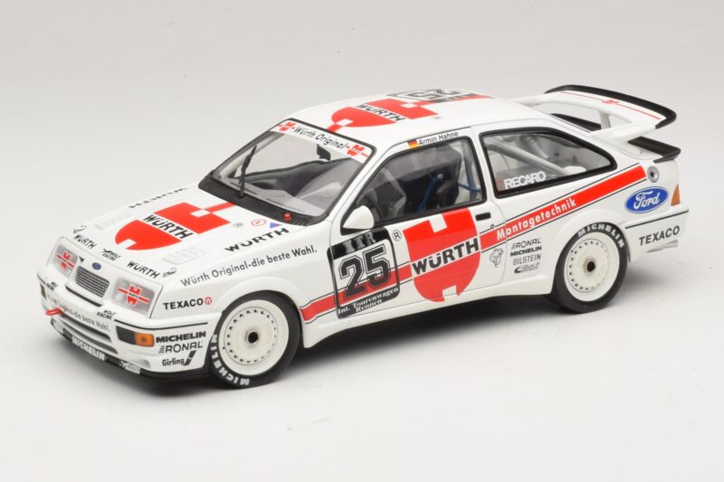 Ford Sierra RS500 #25 Zakspeed A. Hahne Winner DTM Nürburgring 1988 Minichamps 1:18 100888025 Metāls