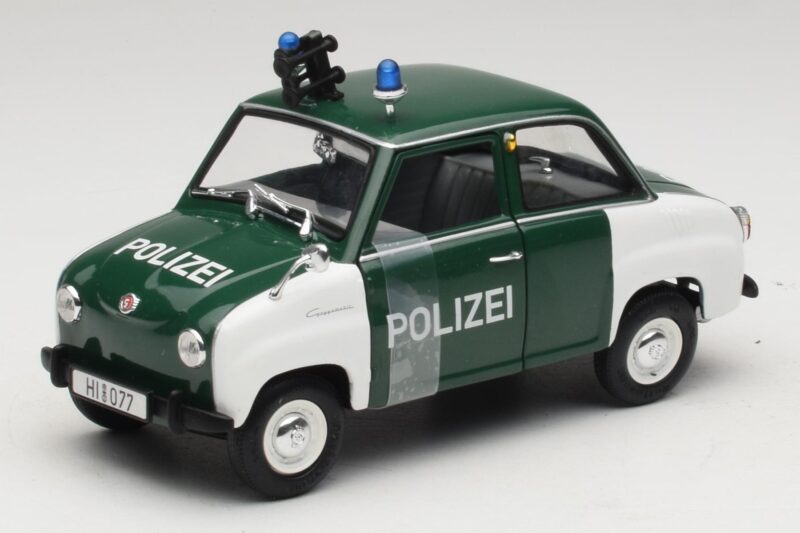 Goggomobil T250 Policija Revell 1:18 08976-R1 Metāls