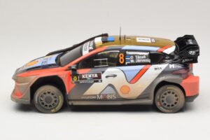 Hyundai i20 N Rally1 #8 O. Tanak / M. Jarveoja Safari Rally Kenya 2025 IXO 1:18 18RMC247A Metāls — attēls 3 no 6