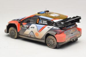 Hyundai i20 N Rally1 #8 O. Tanak / M. Jarveoja Safari Rally Kenya 2025 IXO 1:18 18RMC247A Metāls — attēls 5 no 6