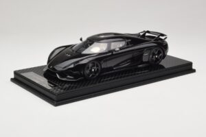 Koenigsegg Regera Melns Oglekļa Šķiedras Pakete Bēšs Salons FrontiArt 1:18 Koenigsegg Regera Melns Oglekļa Šķiedras Pakete Bēšs Salons FrontiArt 1:18 REMC042 Sveķi