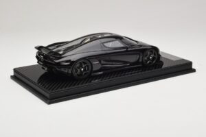 Koenigsegg Regera Melns Oglekļa Šķiedras Pakete Bēšs Salons FrontiArt 1:18 REMC042 Sveķi — attēls 2 no 7