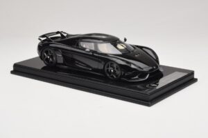 Koenigsegg Regera Melns Oglekļa Šķiedras Pakete Bēšs Salons FrontiArt 1:18 REMC042 Sveķi — attēls 4 no 7