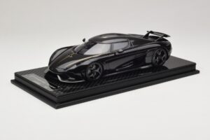 Koenigsegg Regera Melns Oglekļa Šķiedras Pakete FrontiArt 1:18 Koenigsegg Regera Melns Oglekļa Šķiedras Pakete FrontiArt 1:18 F079-179 Sveķi