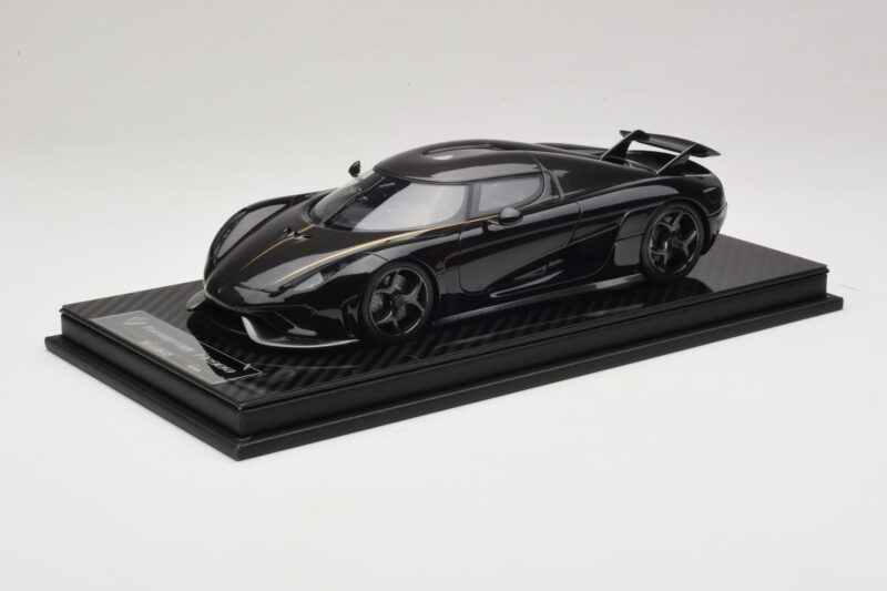 Koenigsegg Regera Melns Oglekļa Šķiedras Pakete FrontiArt 1:18 F079-179 Sveķi