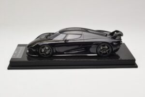 Koenigsegg Regera Melns Oglekļa Šķiedras Pakete FrontiArt 1:18 F079-179 Sveķi — attēls 3 no 7