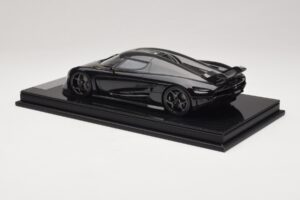 Koenigsegg Regera Melns Oglekļa Šķiedras Pakete FrontiArt 1:18 F079-179 Sveķi — attēls 5 no 7