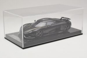 Koenigsegg Regera Melns Oglekļa Šķiedras Pakete FrontiArt 1:18 F079-179 Sveķi — attēls 6 no 7