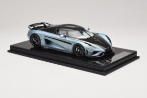 Koenigsegg Regera Zils Oglekļa Šķiedras Pakete FrontiArt 1:18 F079-173 Sveķi — attēls 4 no 7