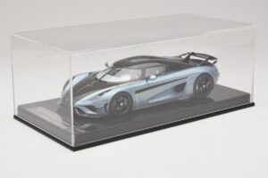 Koenigsegg Regera Zils Oglekļa Šķiedras Pakete FrontiArt 1:18 F079-173 Sveķi — attēls 6 no 7