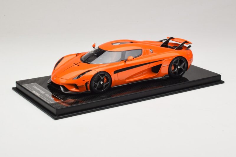Koenigsegg Regera Oranžs Oglekļa Šķiedras Pakete FrontiArt 1:18 F071-153 Sveķi