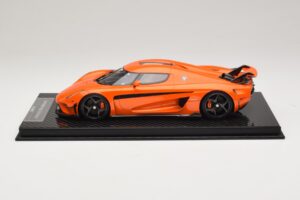 Koenigsegg Regera Oranžs Oglekļa Šķiedras Pakete FrontiArt 1:18 F071-153 Sveķi — attēls 3 no 7