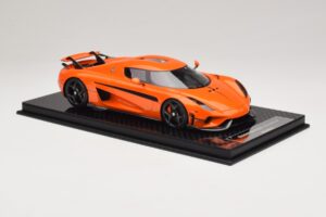 Koenigsegg Regera Oranžs Oglekļa Šķiedras Pakete FrontiArt 1:18 F071-153 Sveķi — attēls 4 no 7