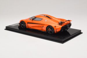 Koenigsegg Regera Oranžs Oglekļa Šķiedras Pakete FrontiArt 1:18 F071-153 Sveķi — attēls 5 no 7