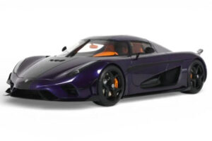 Koenigsegg Regera Violets GT Spirit 1:18 GT973 Sveķi — attēls 2 no 2