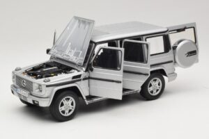 Mercedes G500 W463 LWB Dīlera Izdevums Sudrabs AUTOart 1:18 B66962142 Metāls — attēls 2 no 8