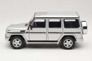 Mercedes G500 W463 LWB Dīlera Izdevums Sudrabs AUTOart 1:18 B66962142 Metāls — attēls 4 no 8