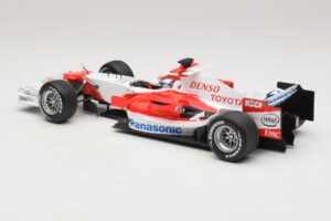 Panasonic Toyota Racing TF106 #11 J. Trulli 2006 Minichamps 1:18 AM59558L Metāls — attēls 5 no 7