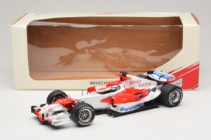 Panasonic Toyota Racing TF106 #11 J. Trulli 2006 Minichamps 1:18 AM59558L Metāls — attēls 7 no 7