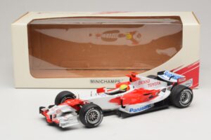 Panasonic Toyota Racing TF106 #12 R. Schumacher 2006 Minichamps 1:18 AM59557K Metāls — attēls 7 no 7
