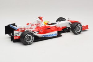 Panasonic Toyota Racing TF106 #12 R. Schumacher Presentation 2006 Minichamps 1:18 AM59553G Metāls — attēls 2 no 6